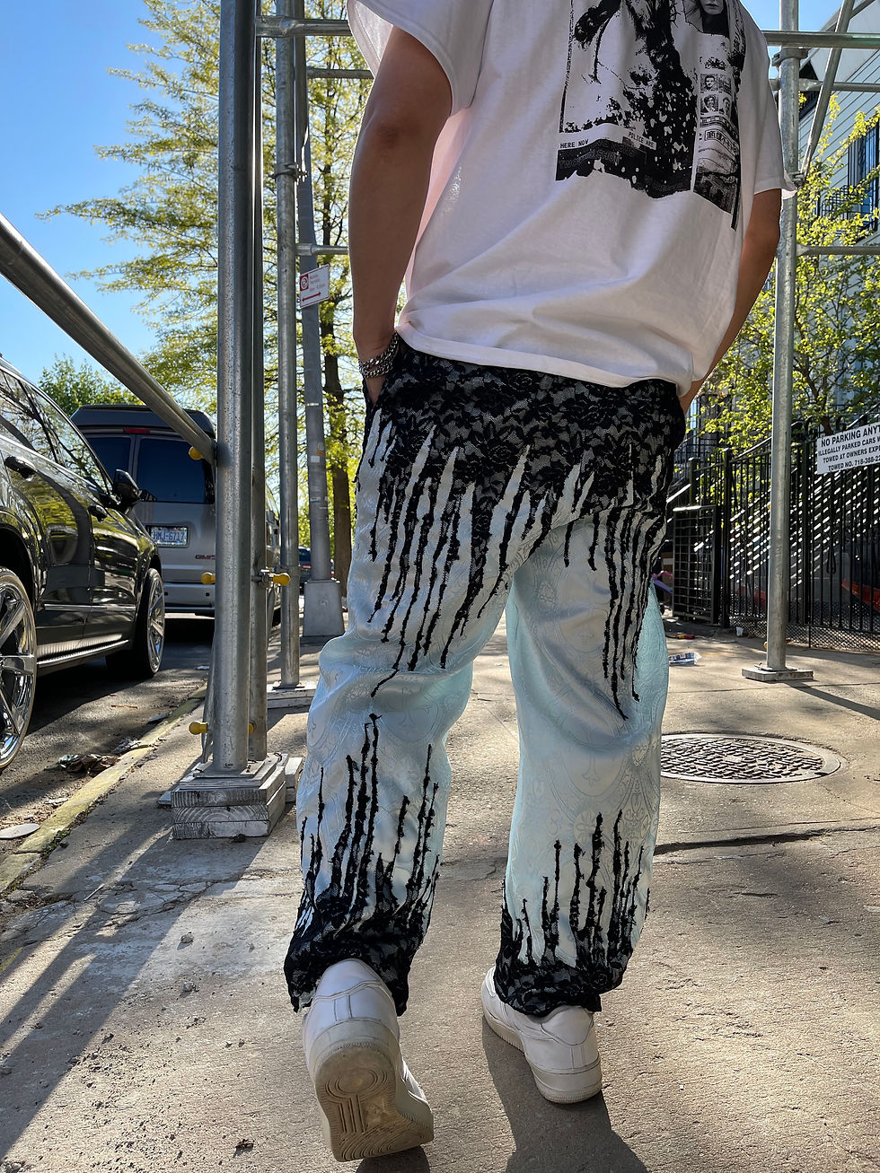 Thumbnail: THE GREED PANT (BLEEDING LACE)