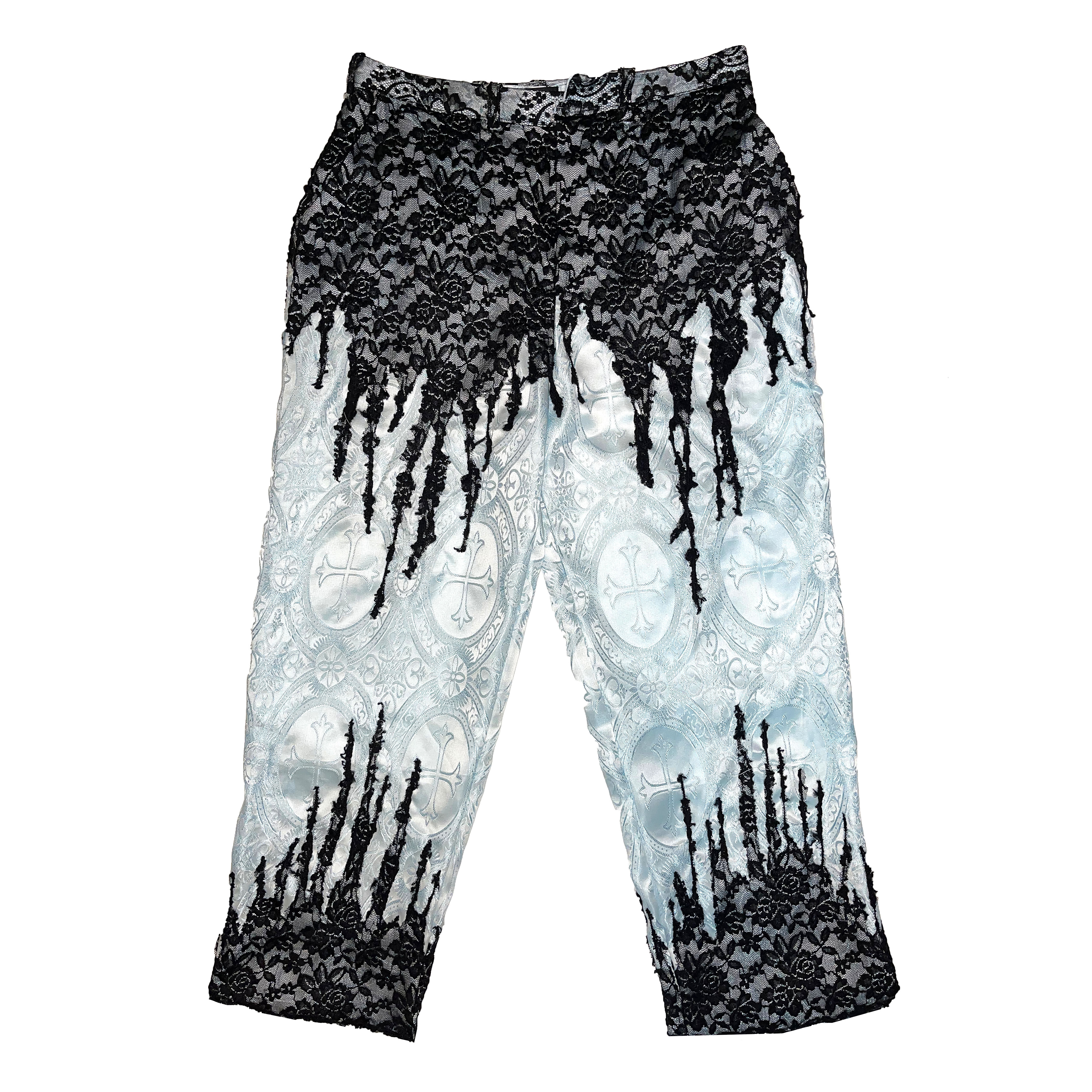 THE GREED PANT (BLEEDING LACE)