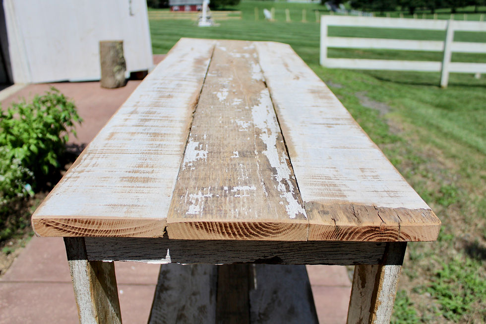 Thumbnail: Whitewash Console Table