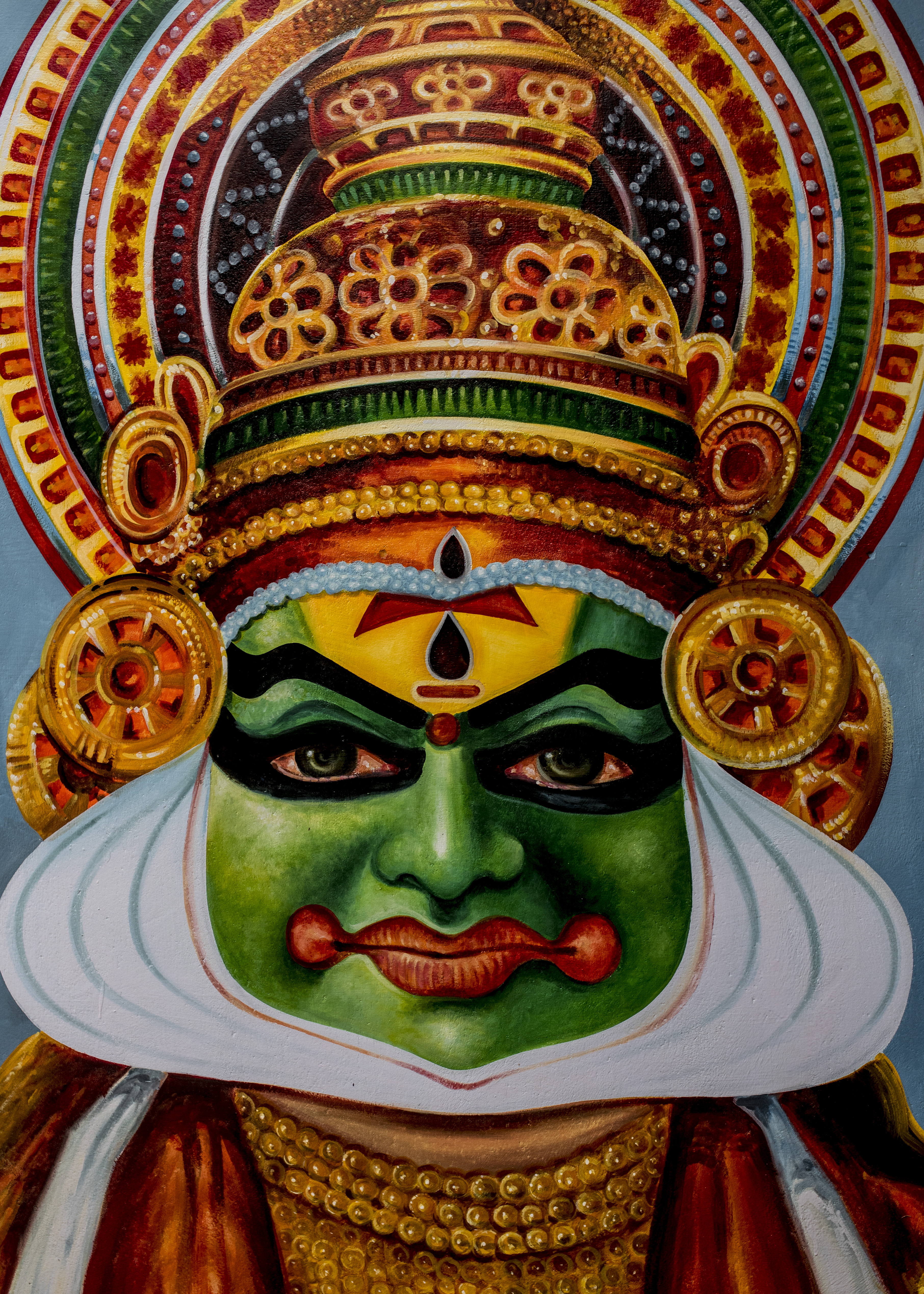 Streetart Indien