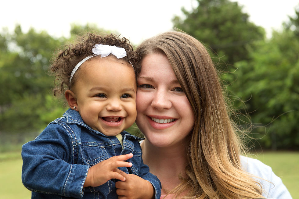 Adoptive Mother and Toddler