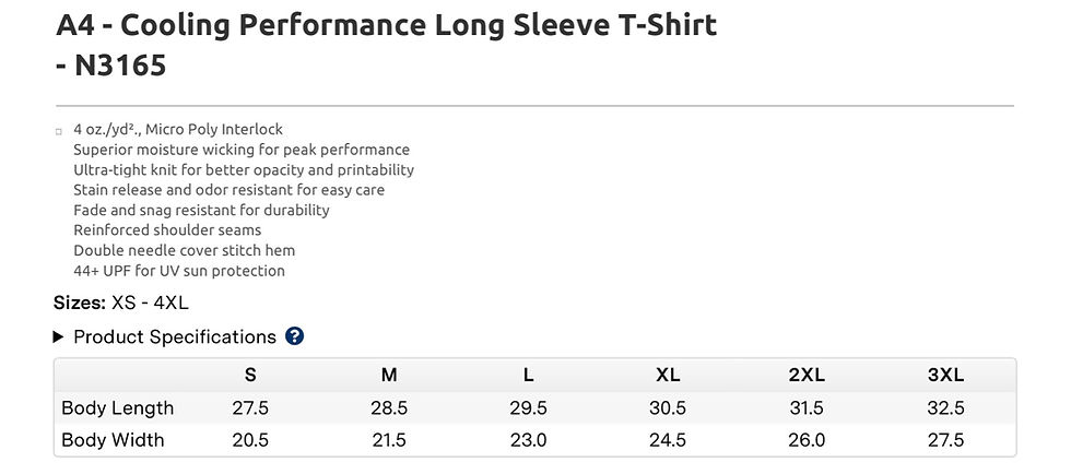 Thumbnail: A4 Vegas Gold OR Silver HIM-me Racing Great Commission L/S Performance Shirt