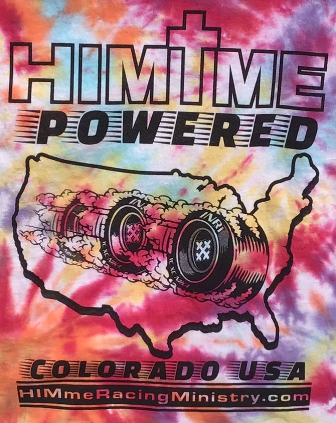 Thumbnail: Vintage Size Large Gildan Cotton Tie Dye HIM-me Racing Great Commission T-Shirt
