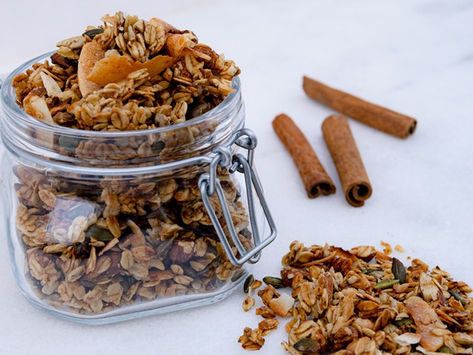Homemade Super Nutty Granola