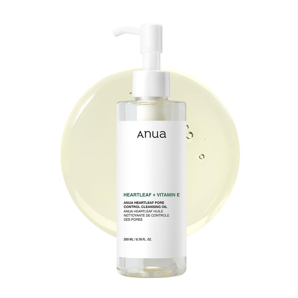 Anua Heartleaf Pore Control Cleansing Oil Oil Cleanser for Face Makeup Blackhead