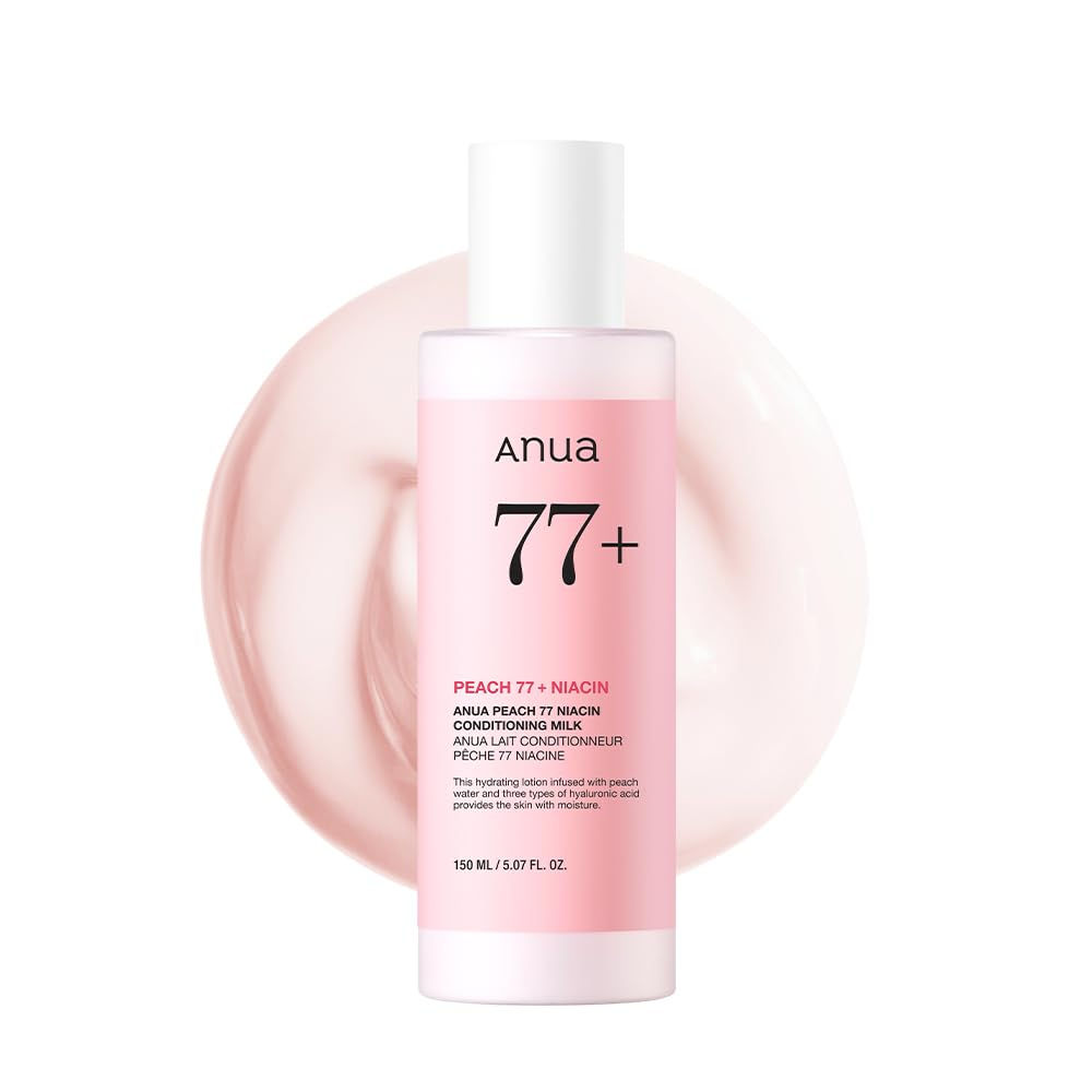 ANUA Peach Niacin Conditioning Lotion Face Moisturizer with Vitamin B12 Ceramide