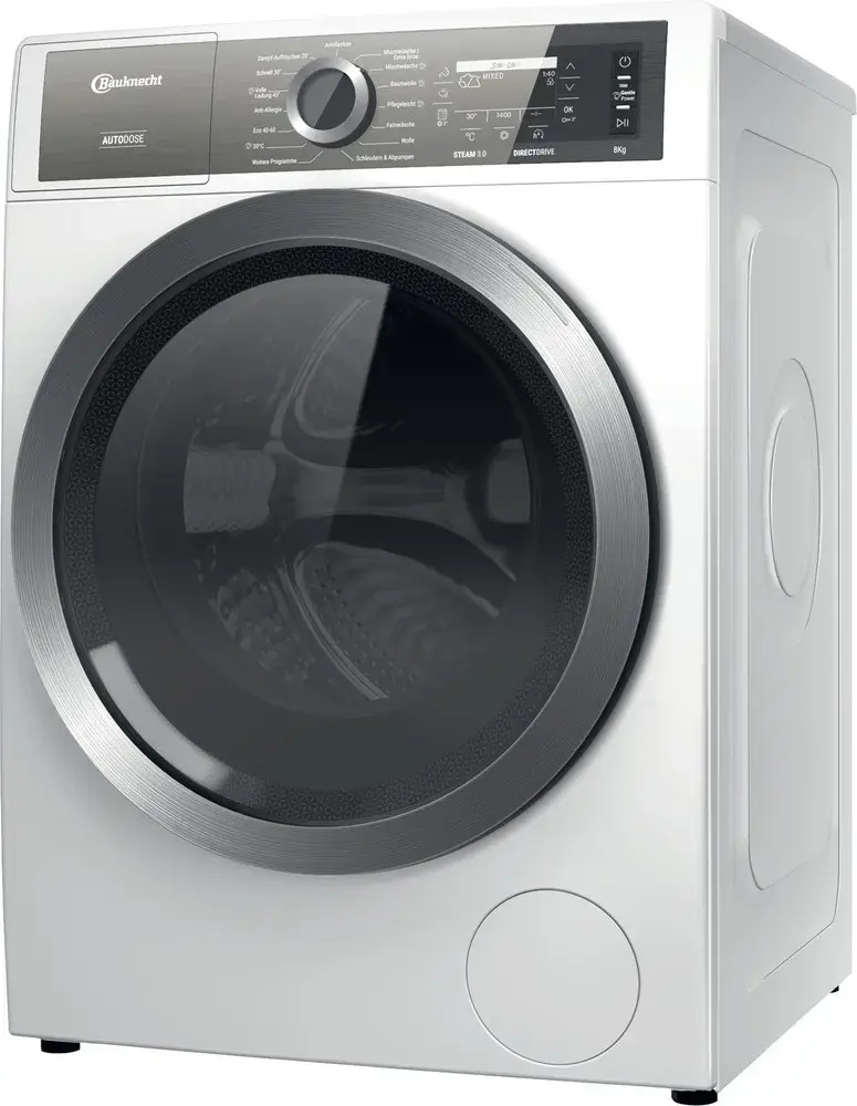 Miniature : Bauknecht Frontlader-Waschmaschine: 8,0 kg - B8X 89ADE SILENCE DE