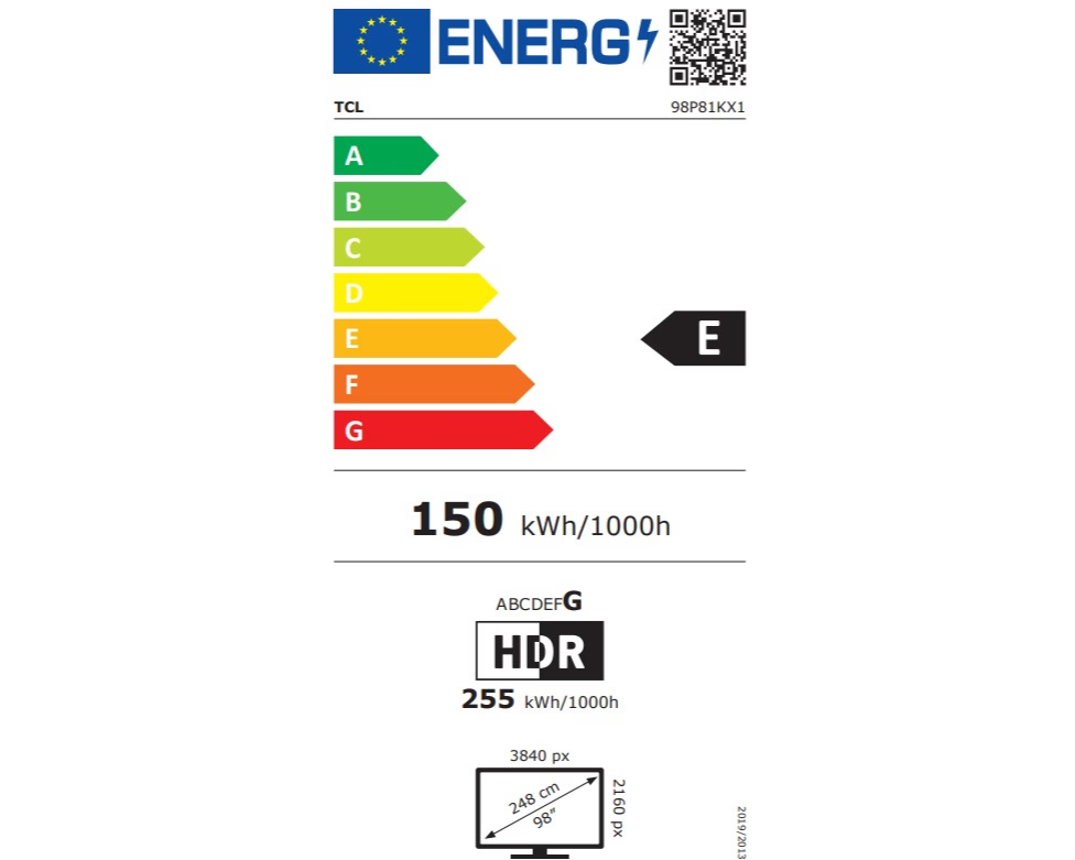 Thumbnail: TCL 98" QLED P81K 4K (2025)