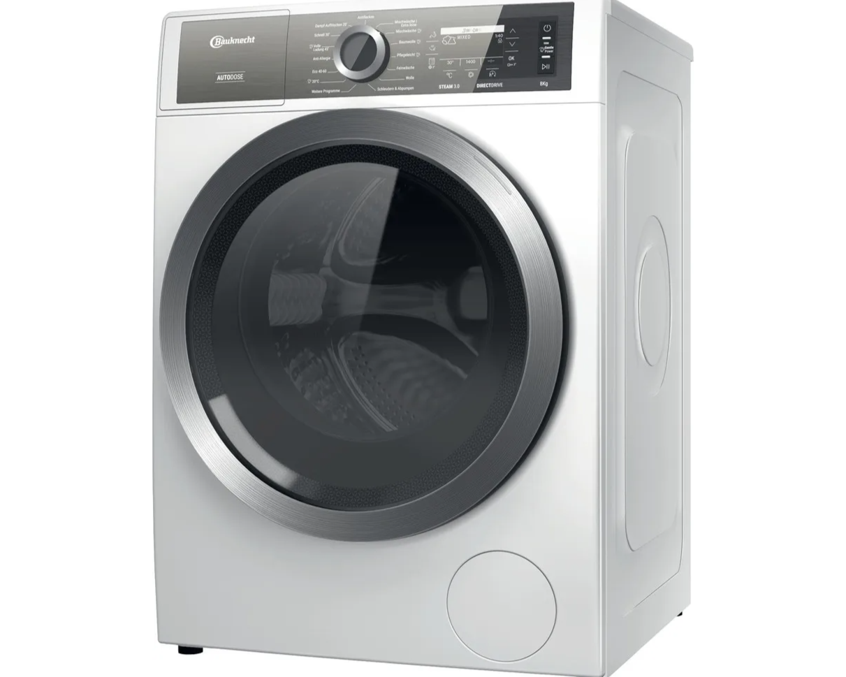 Bauknecht Frontlader-Waschmaschine: 8,0 kg - B8X 89ADE SILENCE DE