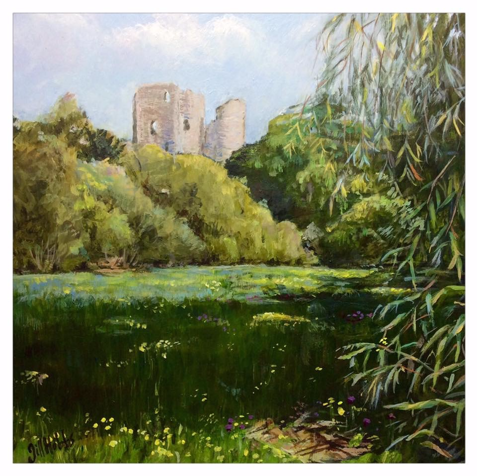 Castle Meadows, Usk.