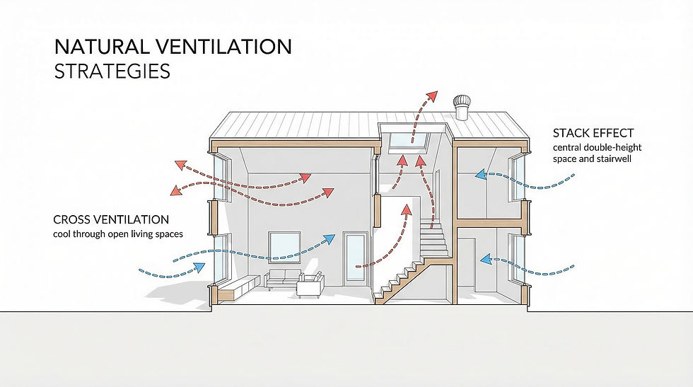 natural ventilation strategies for small houses