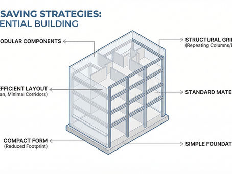 Cost-Saving Design Strategies for Residential Buildings: Reduce Construction and Long-Term Costs Without Compromising Quality