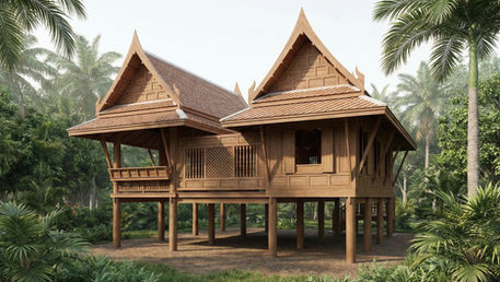 Thai architecture climate responsive design