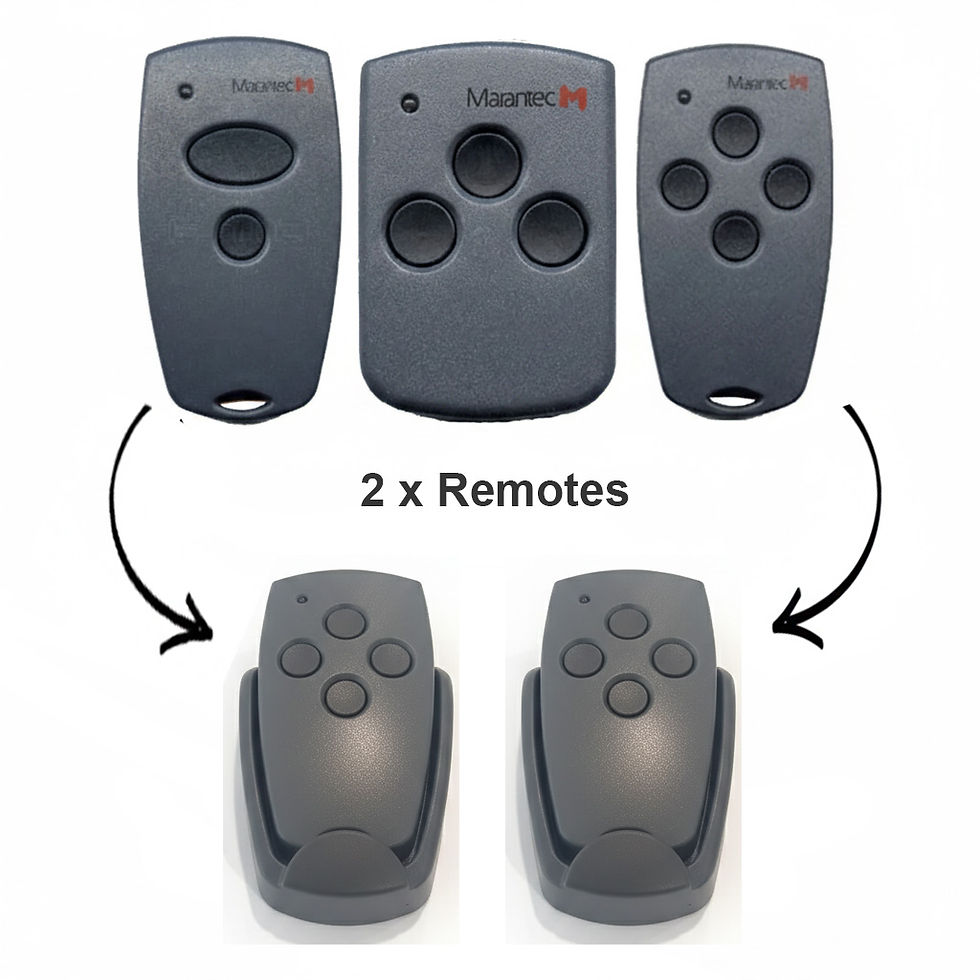 Thumbnail: Marantech garage door remote control