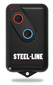 steel line garage door remote controls