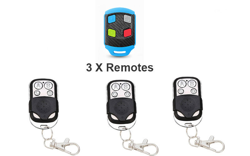 Centsys garage door remote control