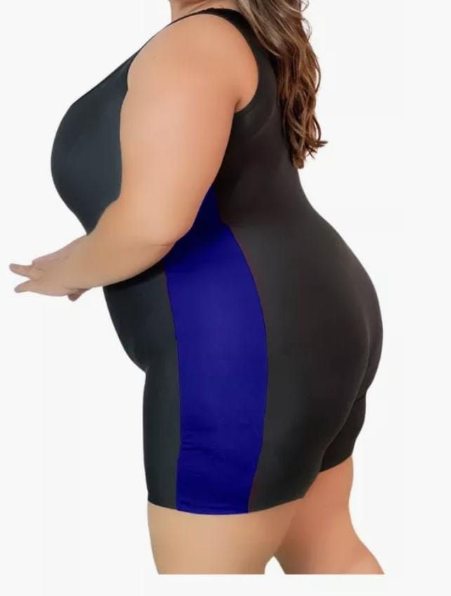 Maiô Macaquinho Plus Size