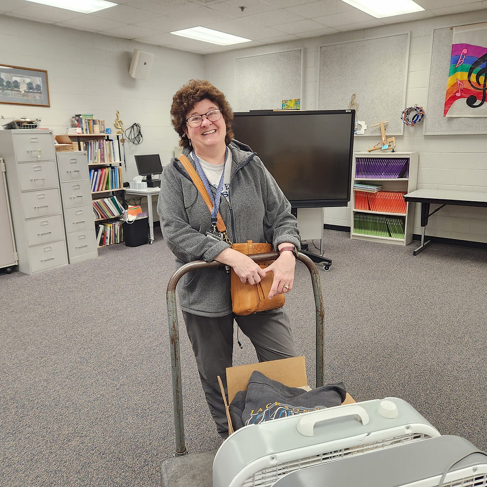Retirement--leaving my classroom behind.