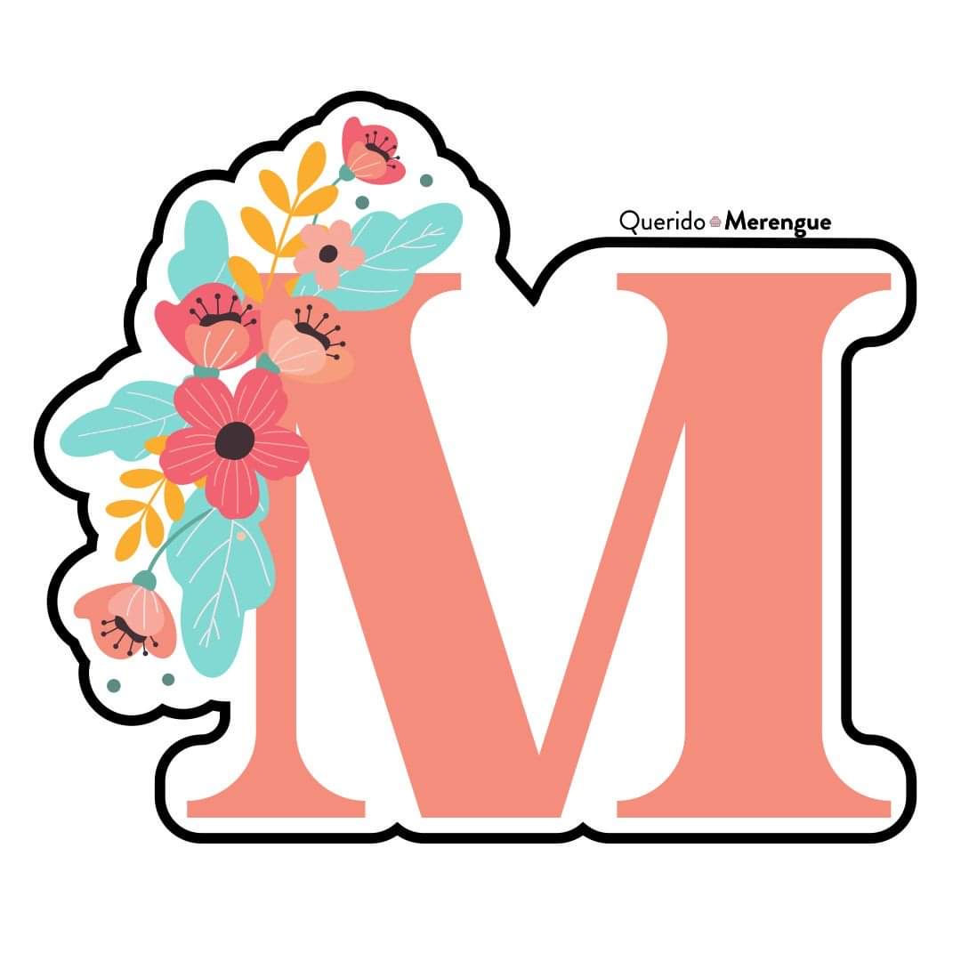 Cortador LETRA “M” FLORES