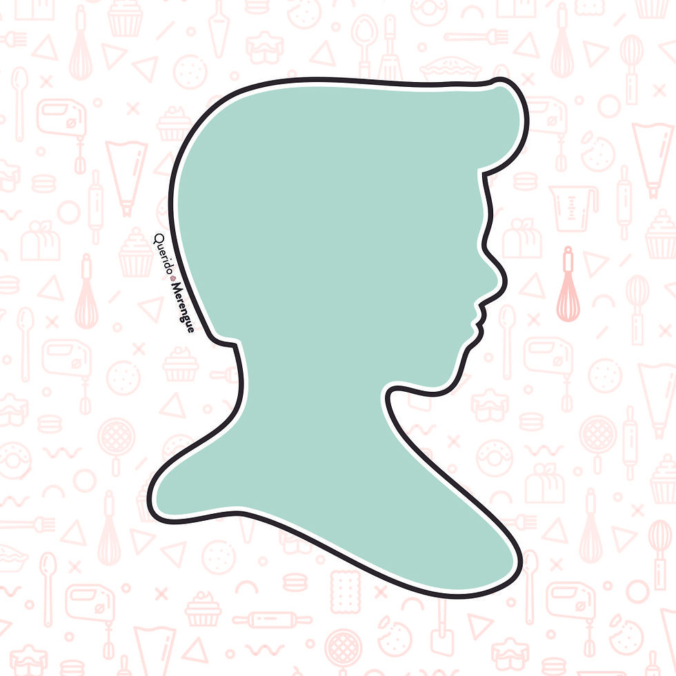 Cortador SILUETA MUÑECO BB