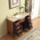 Thumbnail: 48" Yorktown Single Sink Vanity with Travertine Marble Top