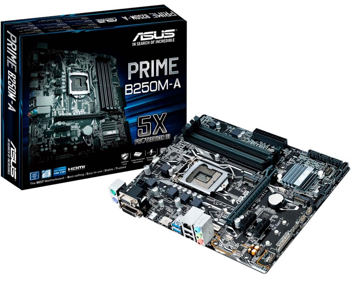 TARJETA MADRE ASUS PRIME B250M-A
