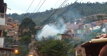 Violento desalojo de 170 familias por parte del ESMAD