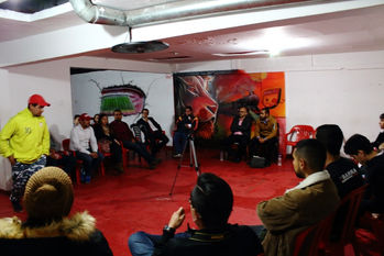 La Guardia Albi-Roja, barrismo más allá del fútbol