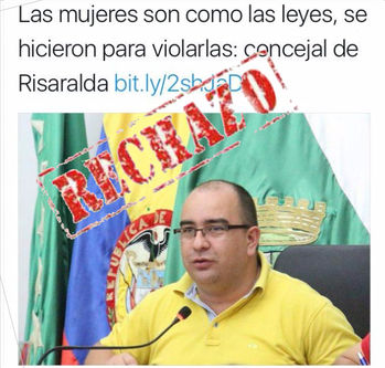 Rechazamos el lenguaje violento y machista del concejal Ramon Cardona