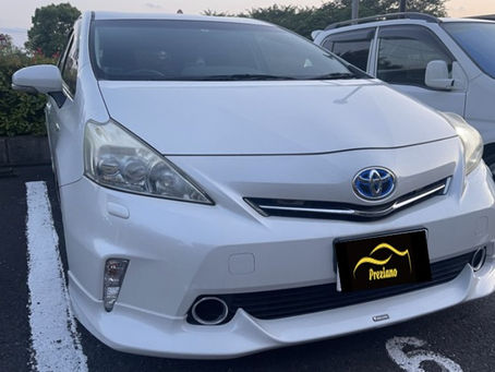 H24年 プリウスα ユーザー様よりお買取りさせていただきました。数ある業者様から弊社をお選びいただき、誠に有難う御座いました。