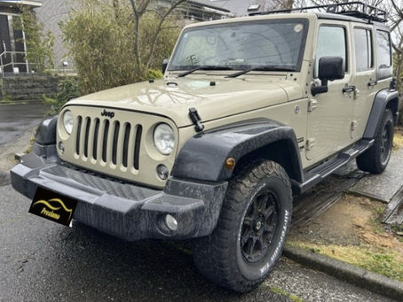 H30年ジープラングラー　ユーザー様よりお買取させていただきました。数ある業者様から弊社をお選びいただき、誠に有難う御座いました