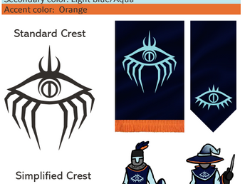 Faction Representation: Colors, Crests, & Gear
