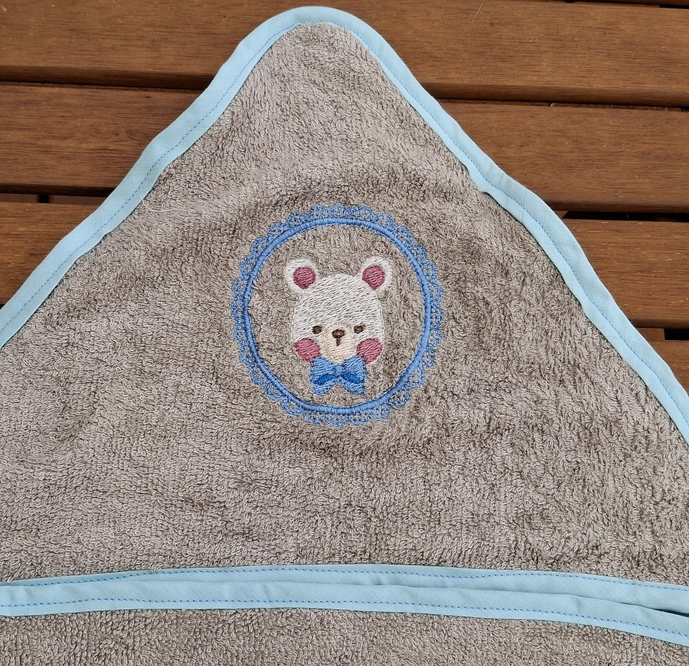 Miniature : Sortie de bain "Teddy" 100x70cm
