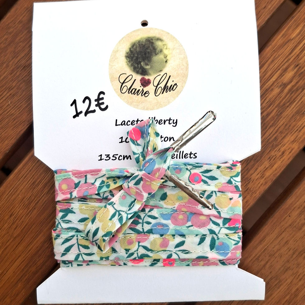 Miniature : Lacets liberty 130cm