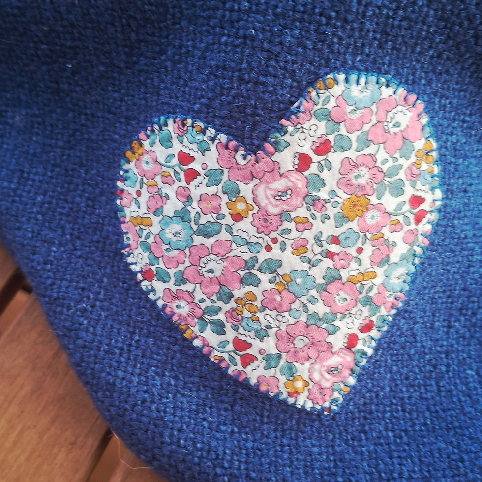 Miniature : Sac banane "Coeur fleuri"