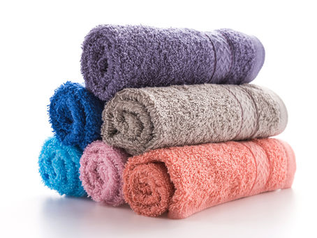 Gym towel service providing clean, freshly laundered towels for fitness center members