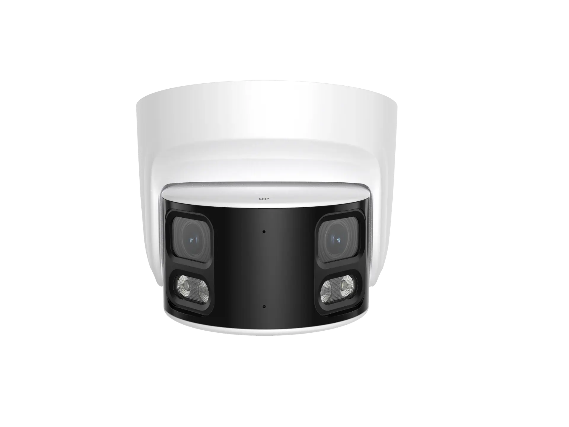 White junction box for L-Series security camera