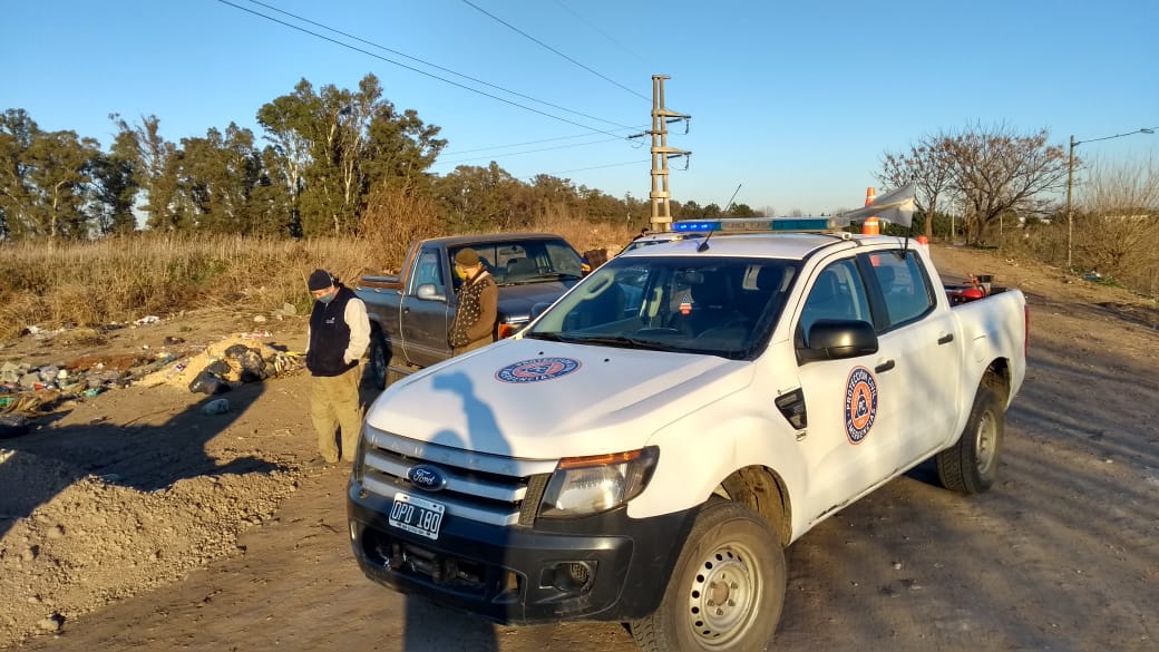 Nuevo detenido por arrojar basura en Funes
