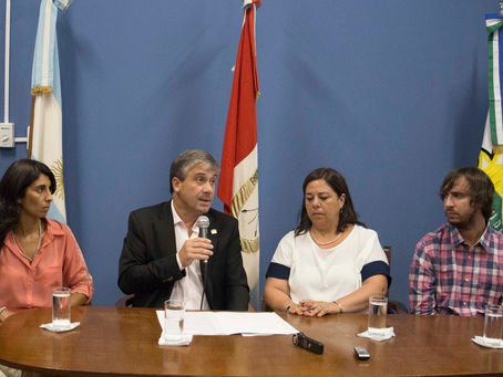 Pedretti anunció 21 cuadras nuevas de pavimento y construcción de jardin maternal en la apertura de