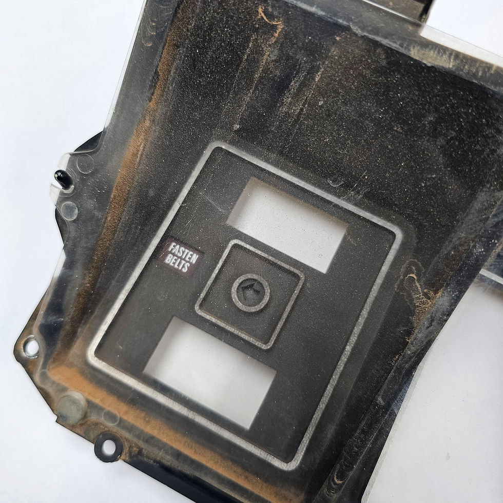 Thumbnail: 1977 Ford F150 Gauge Cluster Housing D6UF-10894-AA