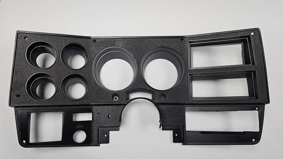 84-87 Chevy GMC Truck Silverado Dash Cluster Trim Panel Bezel