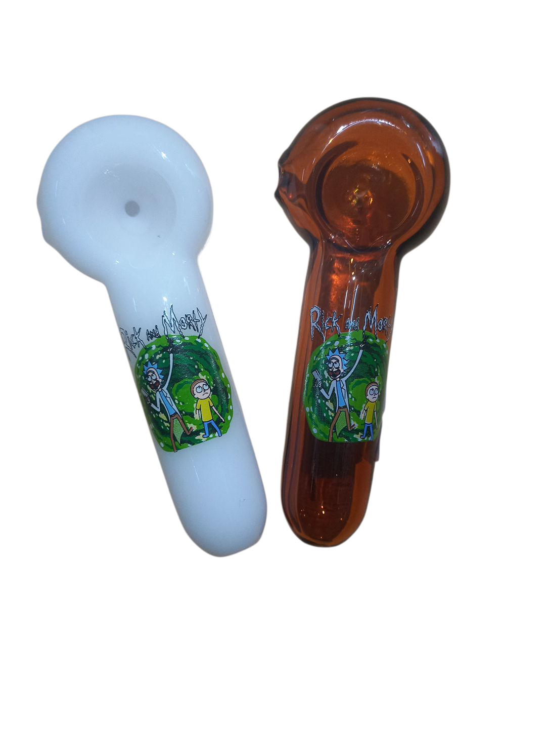 Pipa de cristal Rick y Morty