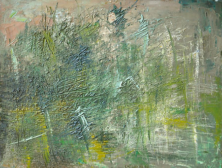 Autunno lombardo, 1957, olio su tela, 89 x 116 cm