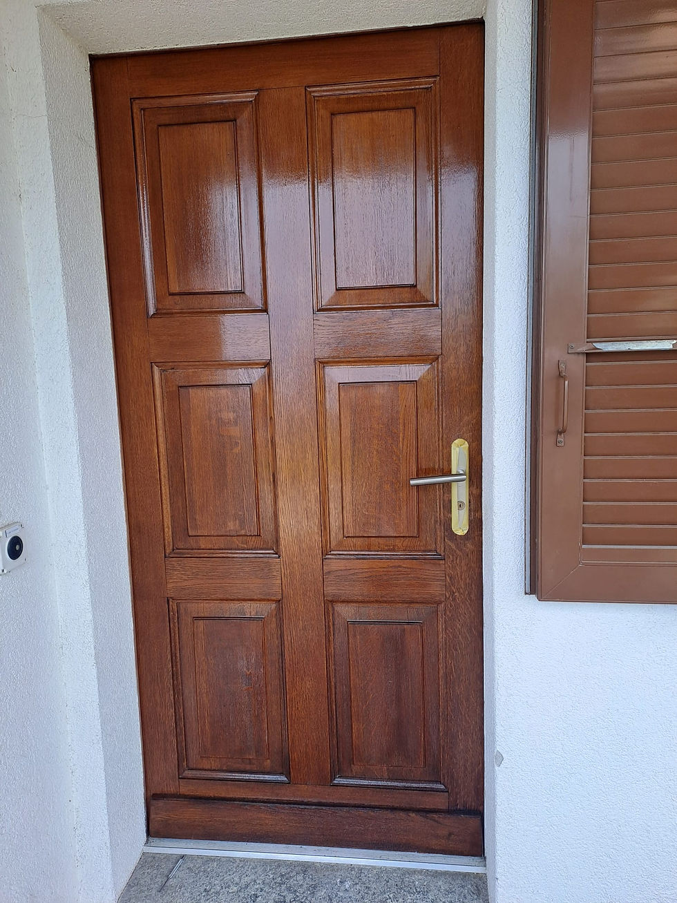 rénovation porte bois gubler construction