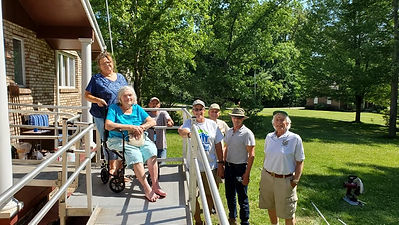 Building a wheelchair ramp
