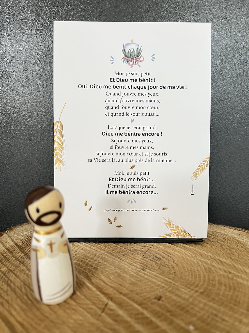 Miniature : OFFRE DUO Affiche-Prière+Peg Doll