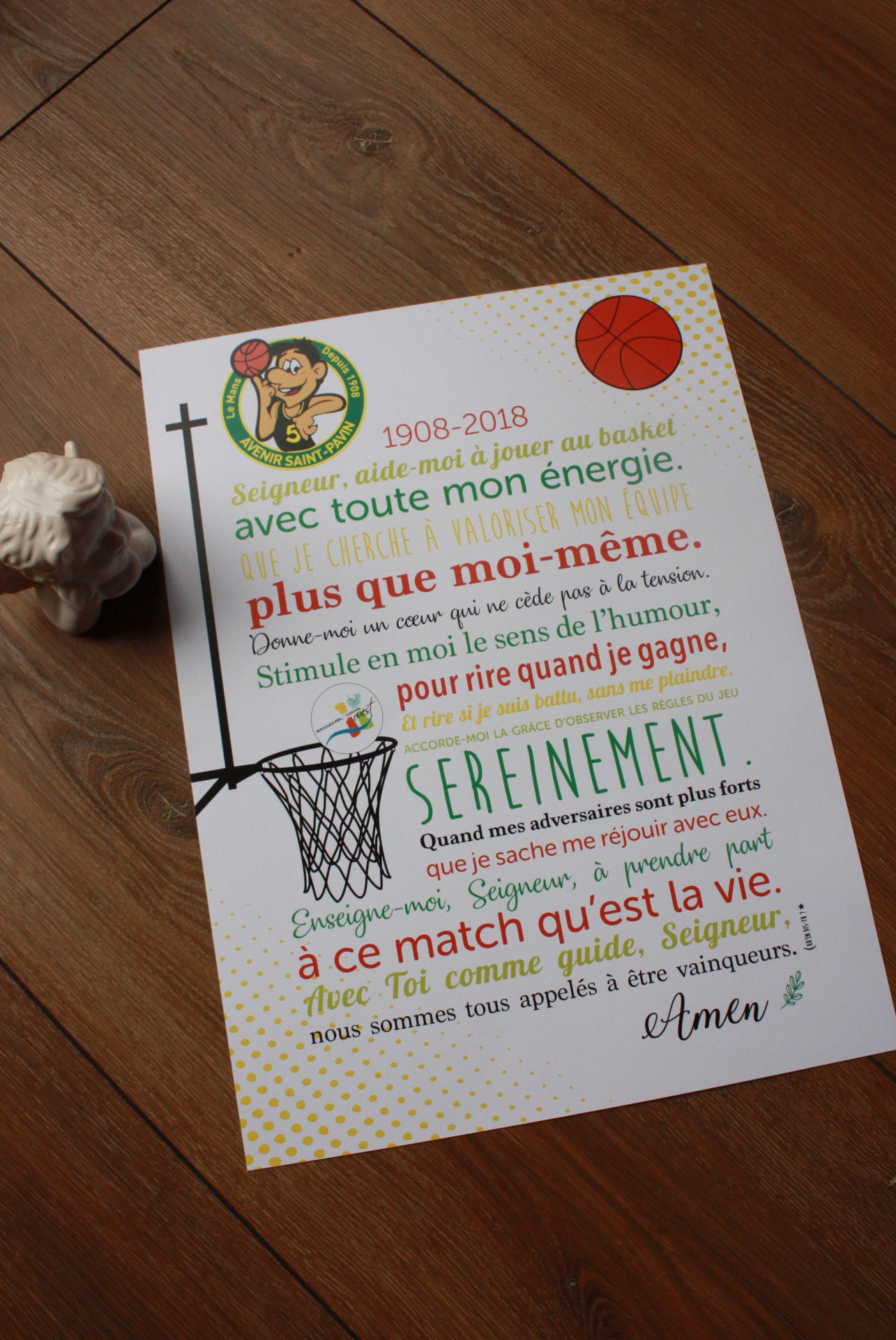 Affiche personnalisée