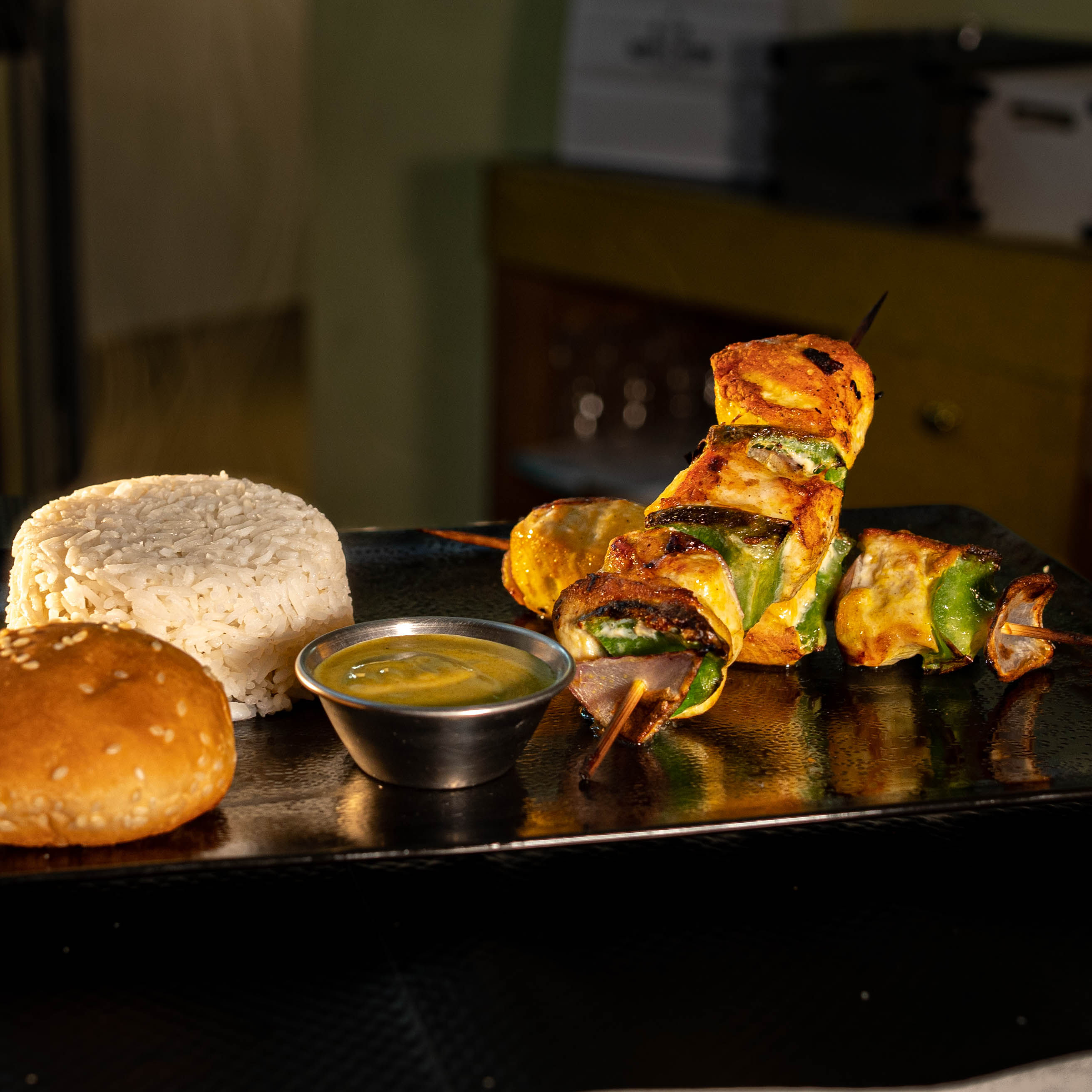 Brochettes de poulet