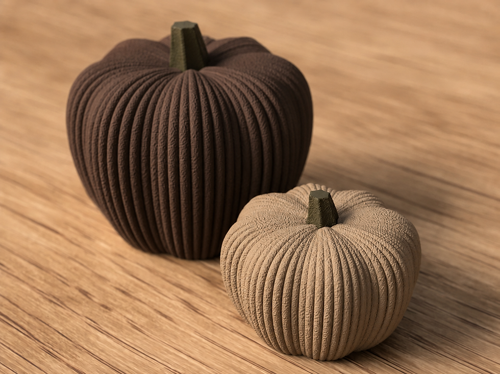 Thumbnail: Decoratieve Pompoenen – Moderne Japandi Herfstdecoratie
