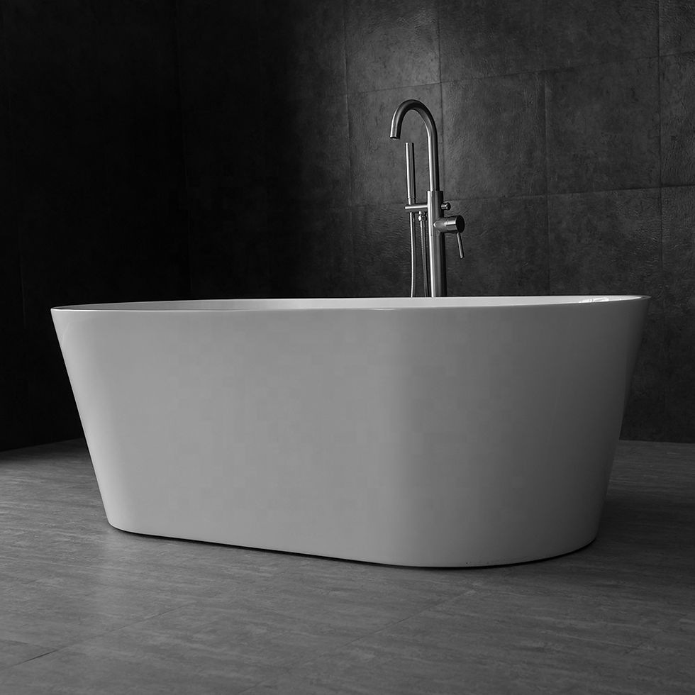 Thumbnail: Stadium Design Freestanding Acrylic Bath Tub(shipped from NG).